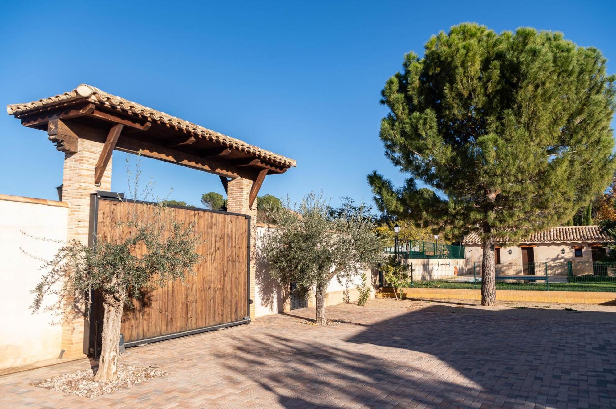 Casa Rural Finca Los Olivos Эль-Пикасо Экстерьер фото