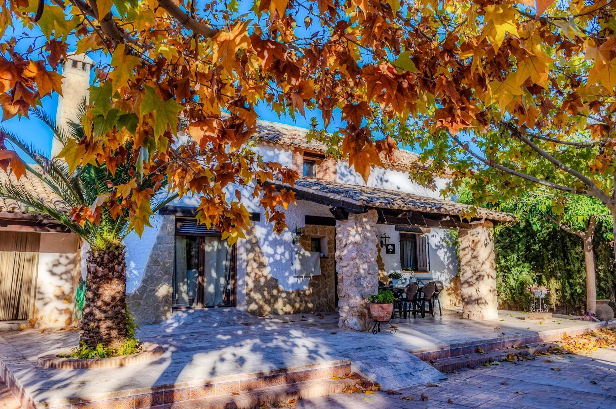 Casa Rural Finca Los Olivos Эль-Пикасо Экстерьер фото